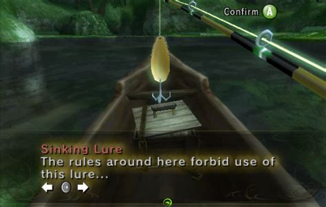 twilight princess sinking lure.